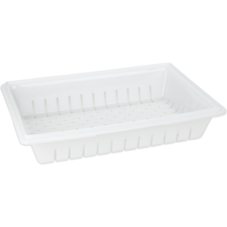 1064802 - StorPlus™ Polyethylene Food Storage Container Colander 26" x 18" - White