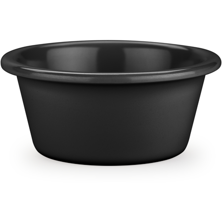 S29003 - Melamine Smooth Bowl Ramekin 6 oz - Black