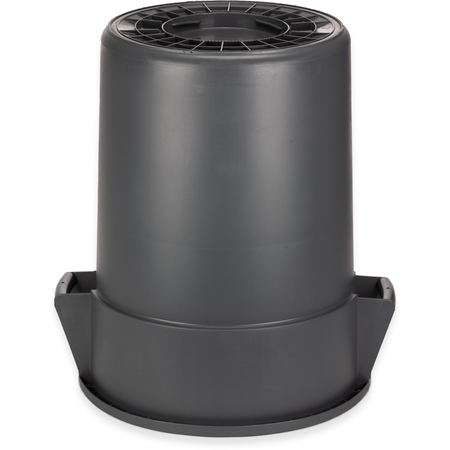34105523 - Bronco™ Round Waste Bin Trash Container 55 Gallon - Gray