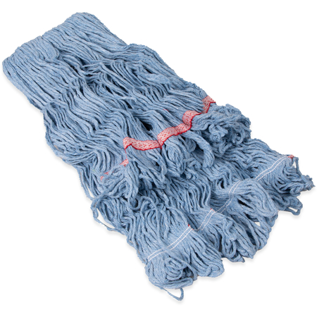 369454B14 - Flo-Pac® Large Looped-End Mop With Red Band  - Blue