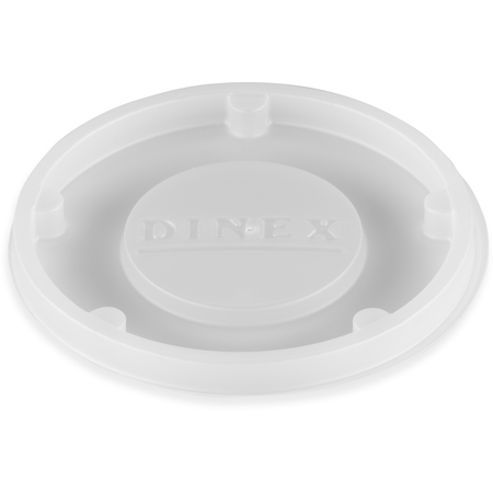 DX24019000 - Disposable Lid - Fits Specific 5 oz Carlisle, Cambro and G.E.T. Enterprises Tumblers  (1500/cs) - Translucent