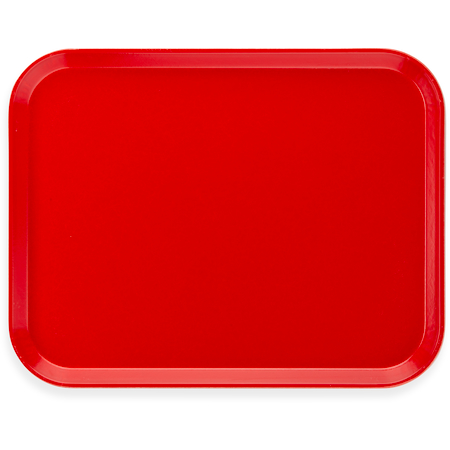 1814FG017 - Glasteel™ Fiberglass Tray 18" x 14" - Red