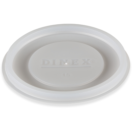 DX11988714 - Dinex® Translucent Tumbler Lid 2.99 (1000/cs) - Translucent