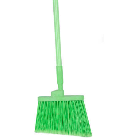 41082EC75 - Color Coded Duo-Sweep Flagged Angle Broom 56" - Lime