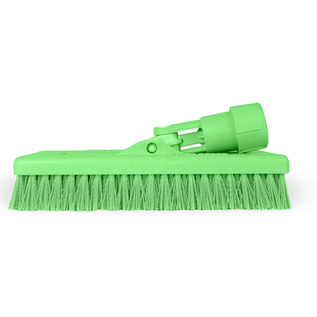 3638831EC75 - Color Code Swivel Scrub Brush 8" - Lime