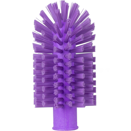 45033EC68 - 3 1/2" Brown color coded pipe and valve brush.  - Purple