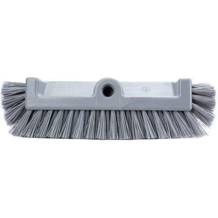 40422EC23 - Color Coded Mult-Level Floor Scrub Brush with End Bristles 12" - Gray