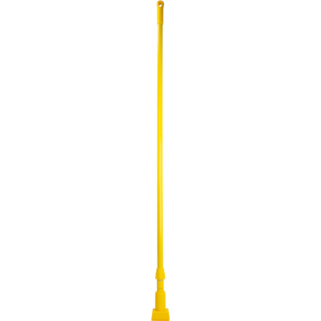 369475EC04 - Sparta Color Code Purple Jaw Style Mop Handle  - Yellow
