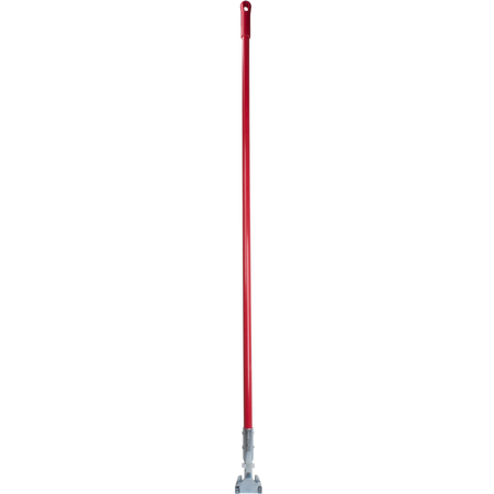 362113EC05 - Fiberglass Dust Mop Handle with Clip-On Connector 60" - Red