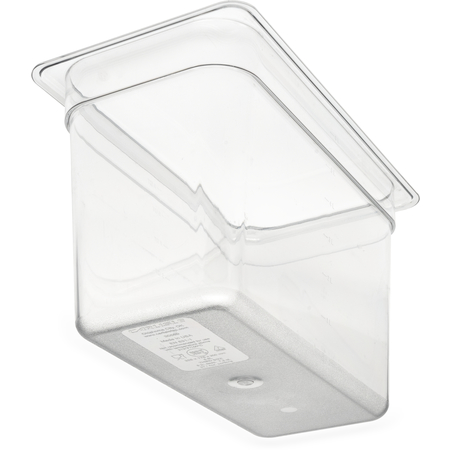 3066907 - StorPlus™ Polycarbonate Food Pan 1/3 Size, 8" Deep - Clear