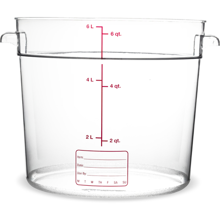 1076507 - StorPlus™ Round Food Storage Container 6 qt - Clear