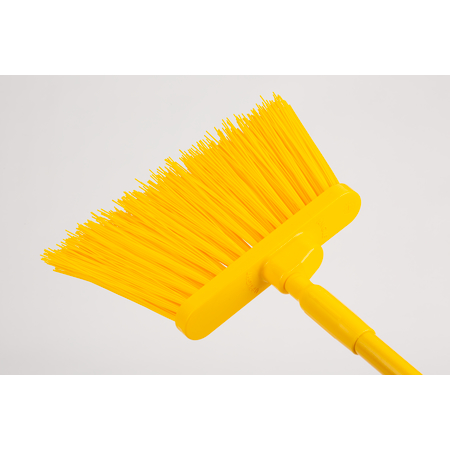 41083EC04 - Color Coded Duo-Sweep Unflagged Angle Broom 56" - Yellow