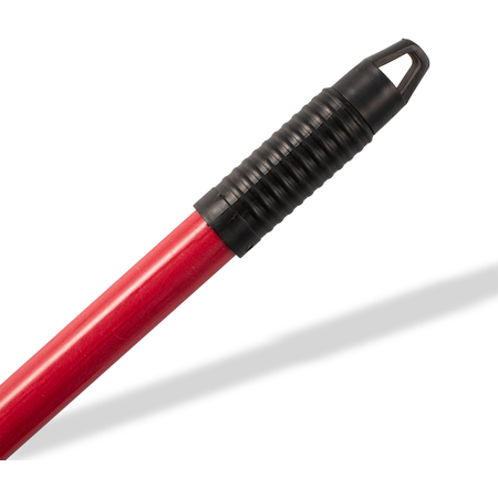 4022705 - Sparta® 60" Solid Foam-Filled, Threaded Fiberglass Handle w/Flex Tip, 1" D  - Red