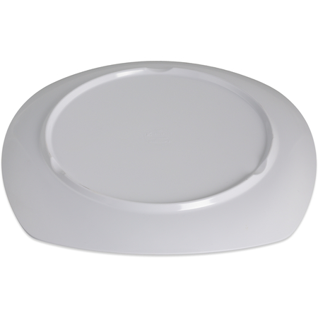 4330402 - Melamine Upturned Corner Square Plate 11.5" - White