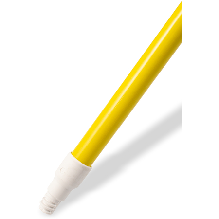 4022704 - Sparta® 60" Solid Foam-Filled, Threaded Fiberglass Handle w/Flex Tip, 1" D  - Yellow