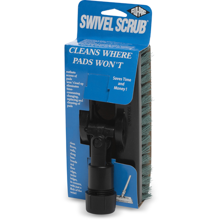 36530014 - Swivel Scrub® Heavy-Duty General Use w/Dupont Tynex Nylon Filament 8" - Blue