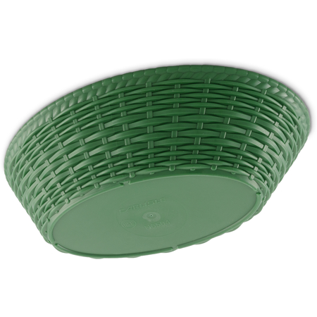 650409 - WeaveWear™ Oval Basket 9" x 6" - Green