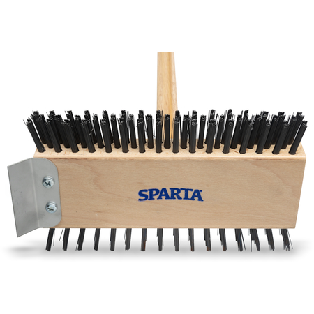 4002600 - Sparta® Broiler Master Grill Brush & Scraper with Handle 30.5"