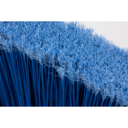 41082EC14 - Color Coded Duo-Sweep Flagged Angle Broom 56" - Blue