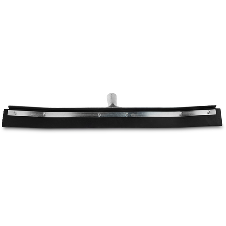 36324C00 - 24" Curved End Black Rubber Squeegee 24" - Black