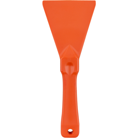 40230EC24 - Plastic Handheld Scraper 3" - Orange