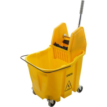 4690404 - OmniFit™ Mop Bucket Combo: Down Press Wringer  - Yellow