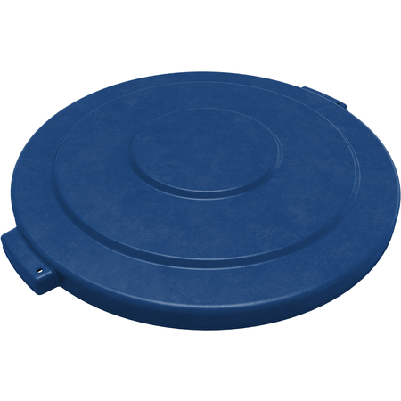 84104514 - Bronco™ Round Waste Bin Trash Container Lid 44 Gallon - Blue