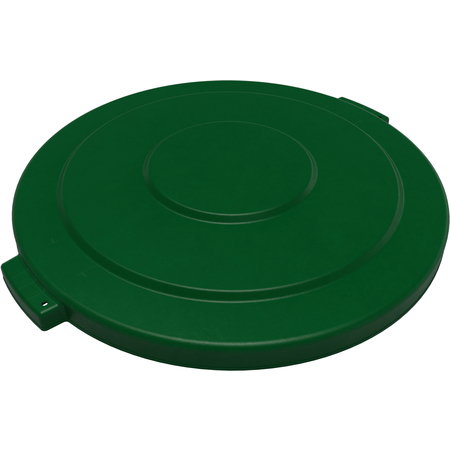 84105609 - Bronco™ Round Waste Bin Trash Container Lid 55 Gallon - Green