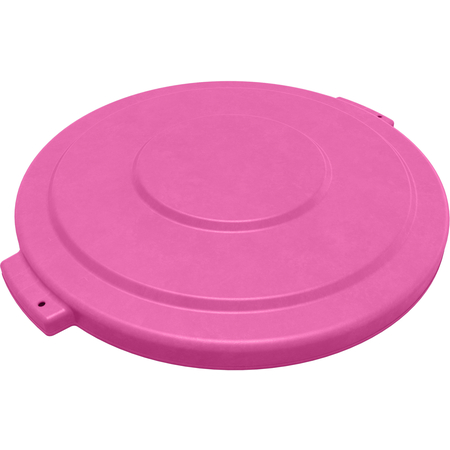 84104526 - Bronco™ Round Waste Bin Trash Container Lid 44 Gallon - Bright Pink