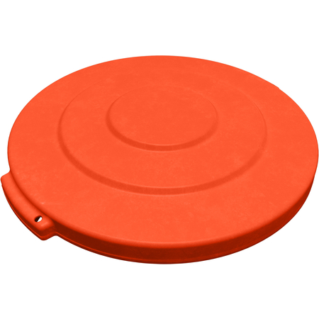 84101124 - Bronco™ Round Waste Bin Trash Container Lid 10 Gallon - Orange