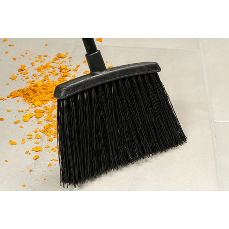 4688403 - Duo-Sweep® Unflagged Warehouse Broom with Black Metal Handle 48" - Black