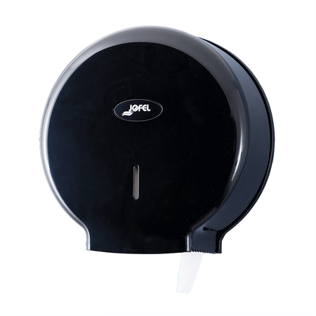 R2100BK - Jofel Valor Single Tissue Dispenser, Plastic Black - Black