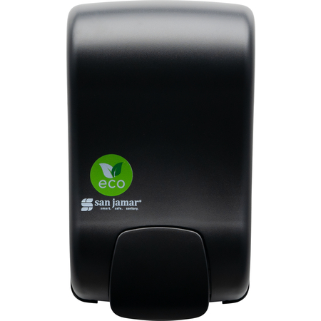 SF900REBK - San Jamar ecoLogic™ Rely® Manual Soap & Sanitizer Dispenser, Foam 900mL - Black