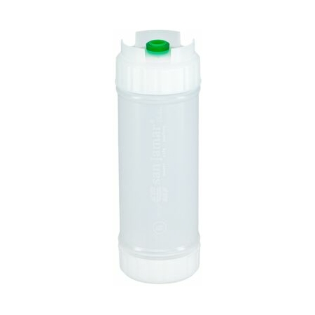 857316S - EZ-KLEEN® Sauce Bottle - Green Valve - Low Viscosity - 12 pack 16 oz. (12) - Natural