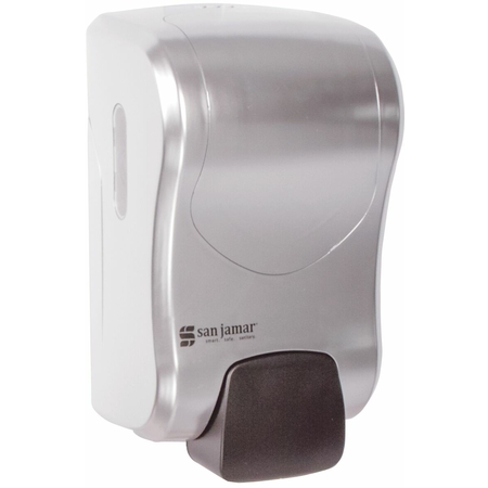 S970SS - Summit Rely® Manual Soap & Sanitizer Dispenser, Liquid & Lotion, 900 mL, Stainless Steel  - Stainless Steel