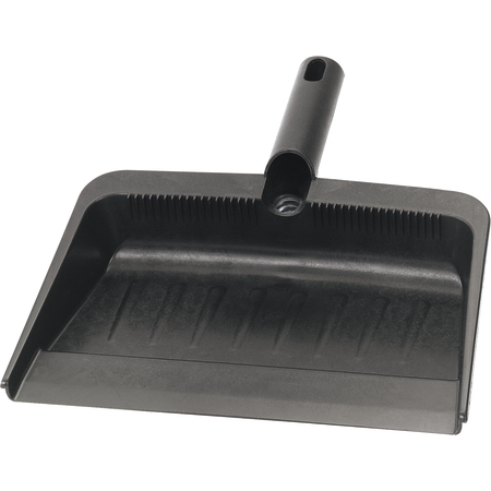 36143703 - Flo-Pac® Flexible Plastic Dustpan 12" x 8" - Black