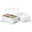 CM104902 - Coldmaster® 6" Deep Full-Size Coldpan with Organizer 24 qt - White