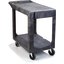 UC194023 - 2 Shelf Utility Cart 40" x 19" - Gray