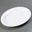 4441202 - Designer Displayware™ Wide Rim Oval Platter 21" x 15" - White