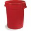 34104405 - Bronco™ Round Waste Bin Trash Container 44 Gallon - Red