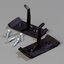 4073300 - Roll 'N Grip™ Hook/4 Screws (2 per pack) 1-3/4" - Black