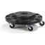 3691103 - Bronco™ Round Waste Container Trash Can Dolly 20, 32, 44 and 55 Gallon - Black