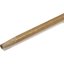 4028500 - Flo-Pac® Threaded Nylon Tip Wood Handle 60" Long / 15/16" D - Tan