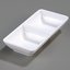 086202 - Melamine Double Square Ramekin 2 oz Per Square - White