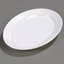 ARR12002 - Melamine Oval Platter Tray 12" x 8.5" - White