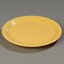 3300222 - Sierrus™ Melamine Narrow Rim Dinner Plate 10.5" - Honey Yellow