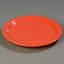 3300452 - Sierrus™ Melamine Narrow Rim Dinner Plate 9" - Sunset Orange