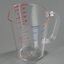 4314307 - Commercial  Measuring Cup 1 qt - Clear