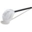 36P502 - White Synthetic Bristle Brush With Plastic Handle 17" - White