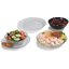 690707 - Petal Mist® Soup/Salad Plate 24 fl oz, 8" - Clear